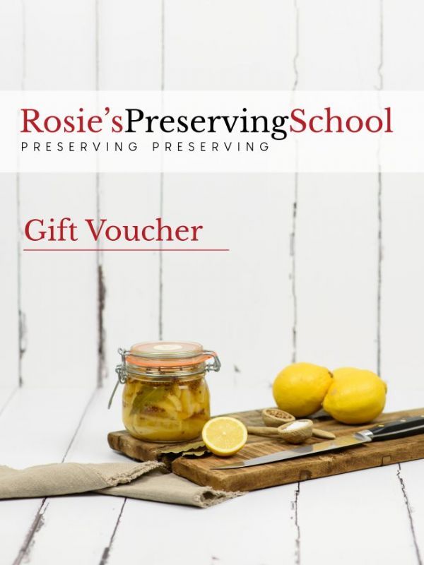 Rosie's Preserving School Gift Voucher