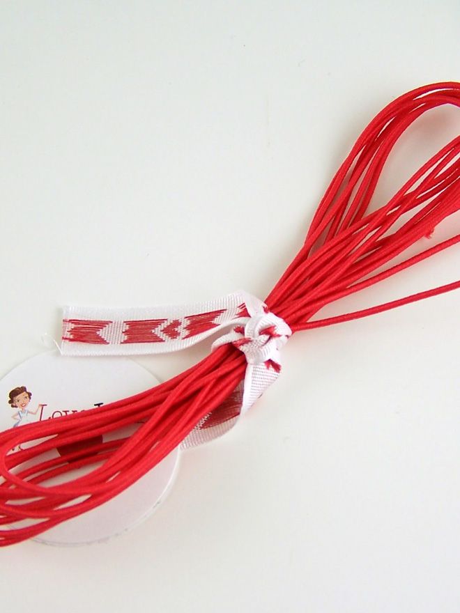 Elastic Cord Red 2mtr
