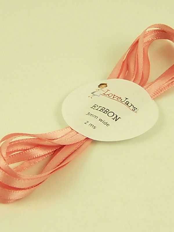 Ribbon Vintage Pink 3mm x 2m
