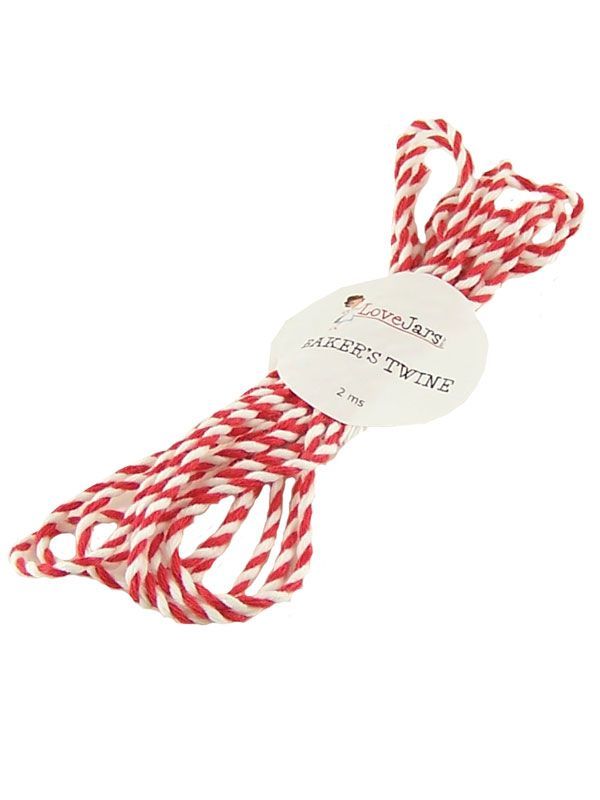Baker's Twine/String Red 2m | Ribbon Raffia String Ties | Rosie's ...