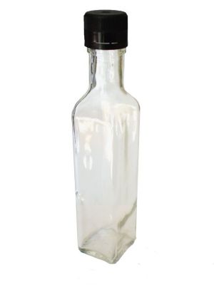 Marasca Square Glass Bottle 250ml