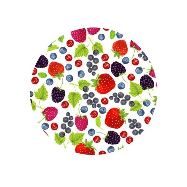Lid Topper 40mm Mixed Berries
