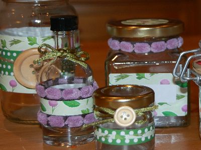 Love jam jars | Garden Herbs 